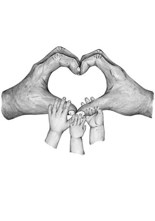 Morföräldrar till 3 barnbarn - Poster